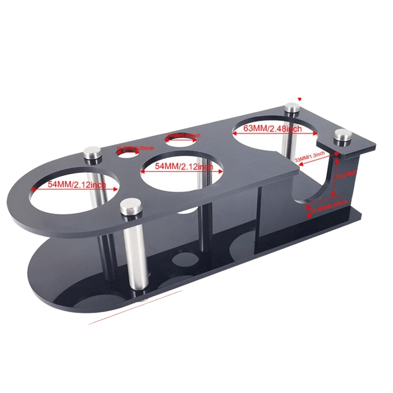 Frendorf | Bodenloser Portafilter Espressomaschine Holz- oder Kunststoffgriff