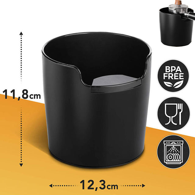 Frendorf | Bodenloser Portafilter Espressomaschine Holz- oder Kunststoffgriff