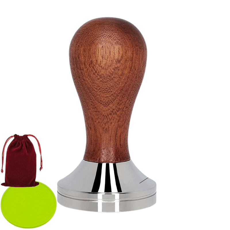 Frendorf | Bodenloser Portafilter Espressomaschine Holz- oder Kunststoffgriff