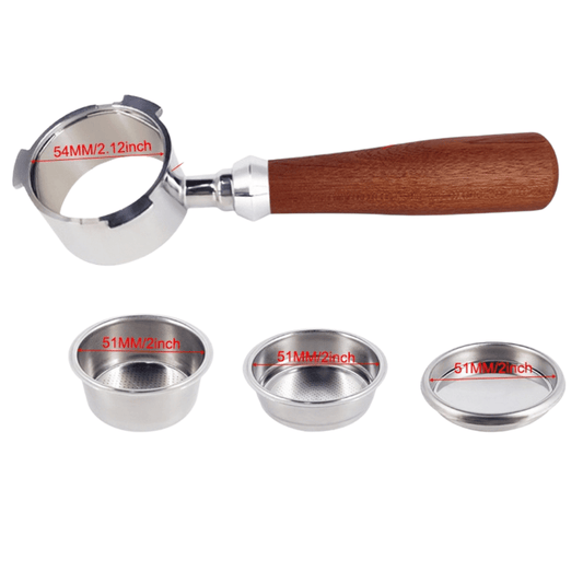 Frendorf | Bodenloser Portafilter Professionelle Filter Espresso Maschine Griff