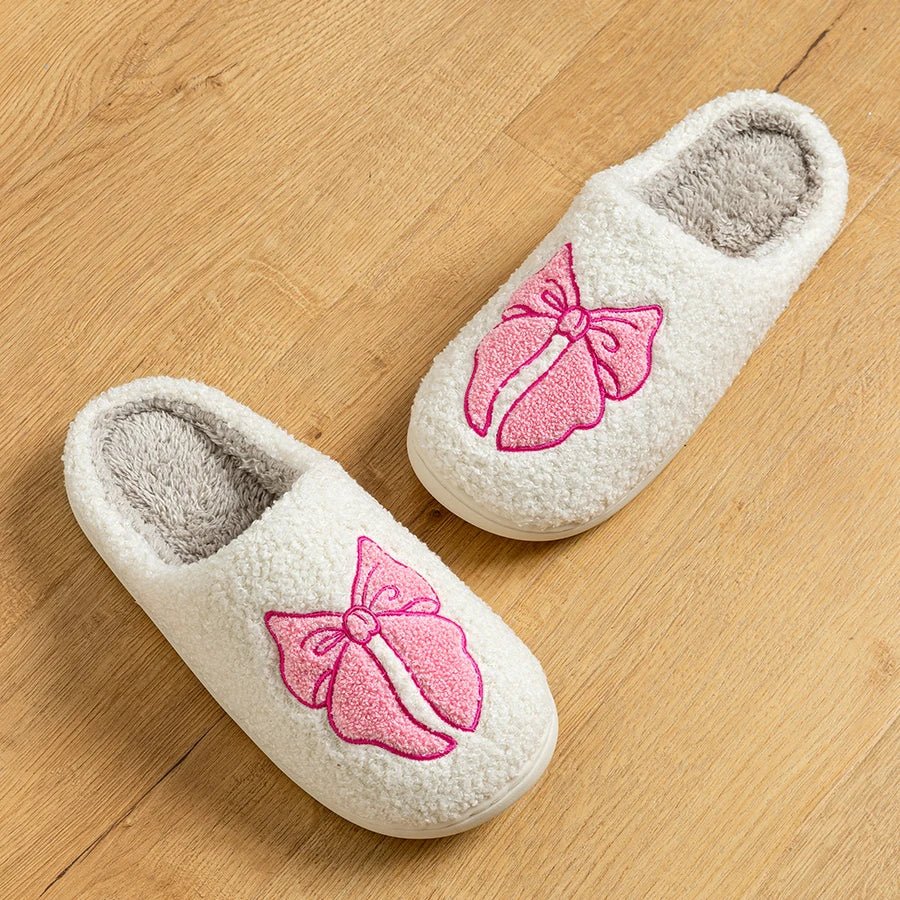 Frendorf | BowLuxe Komfort-Hausschuhe | Elegantes Design | Rutschfest | Bequeme Pantoffeln für Zuhause