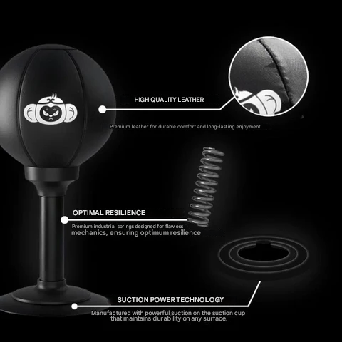 Frendorf | Boxball mit starkem Saugnapf - PowerStrike