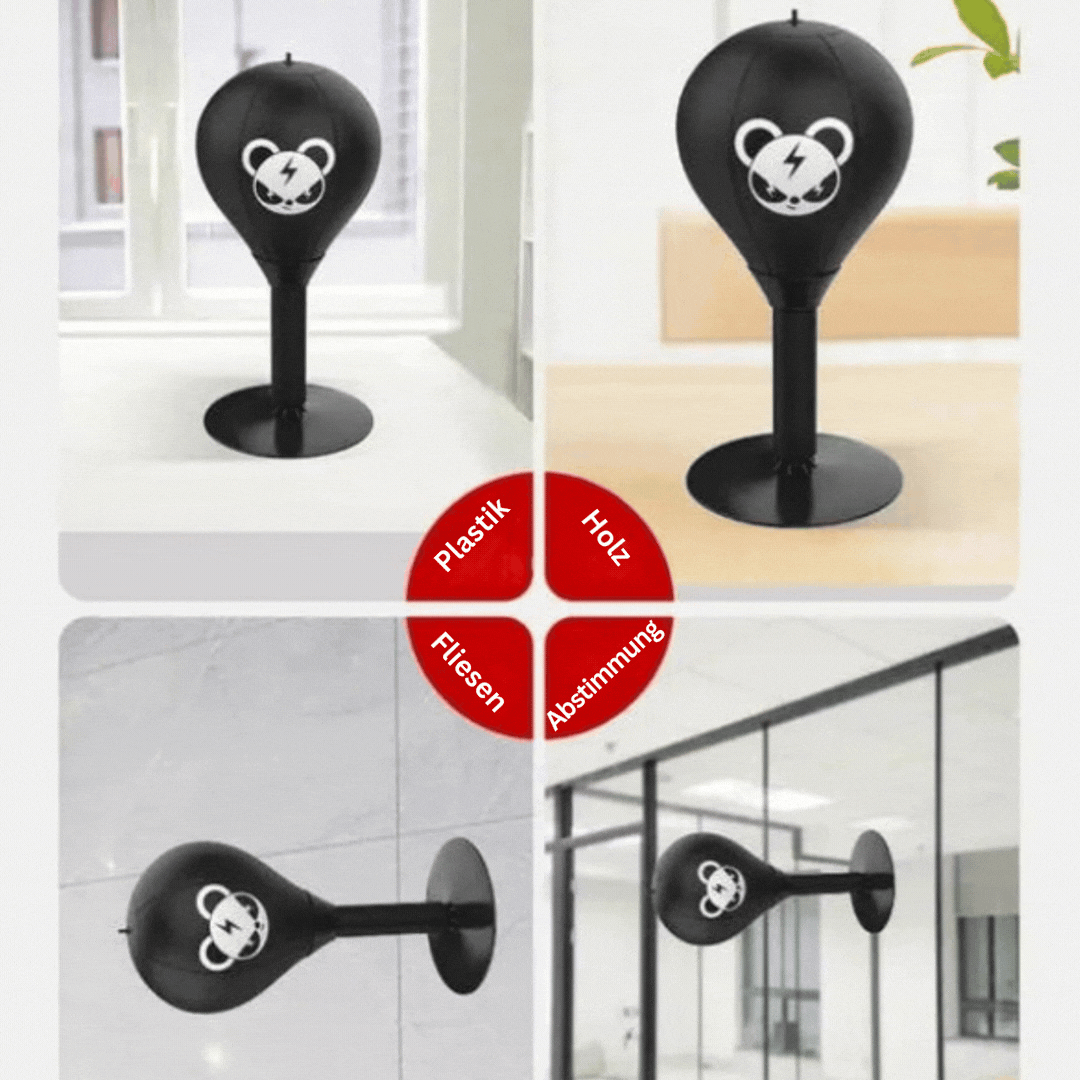 Frendorf | Boxball mit starker Saugnapfbasis – PowerStrike