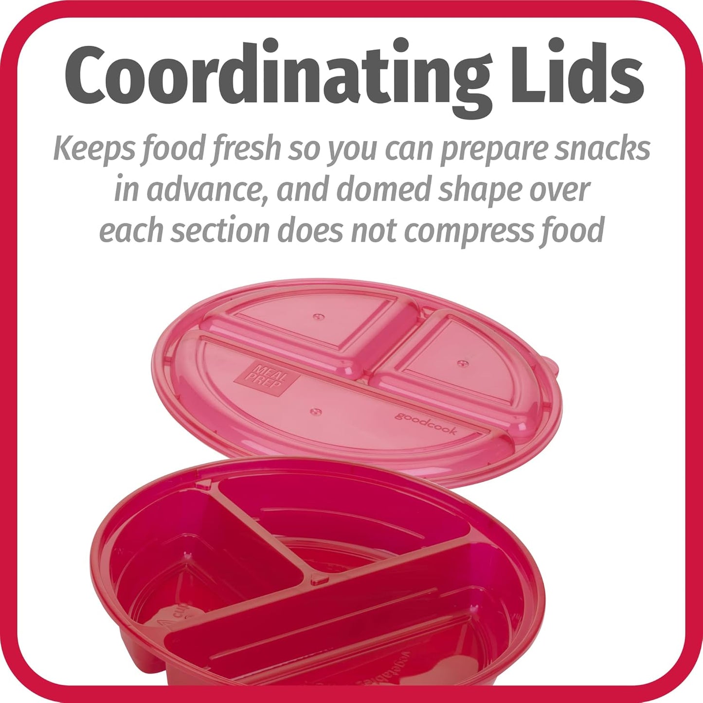 Frendorf | BPA-freie Mahlzeitenvorbereitung Behälter, Set von 10