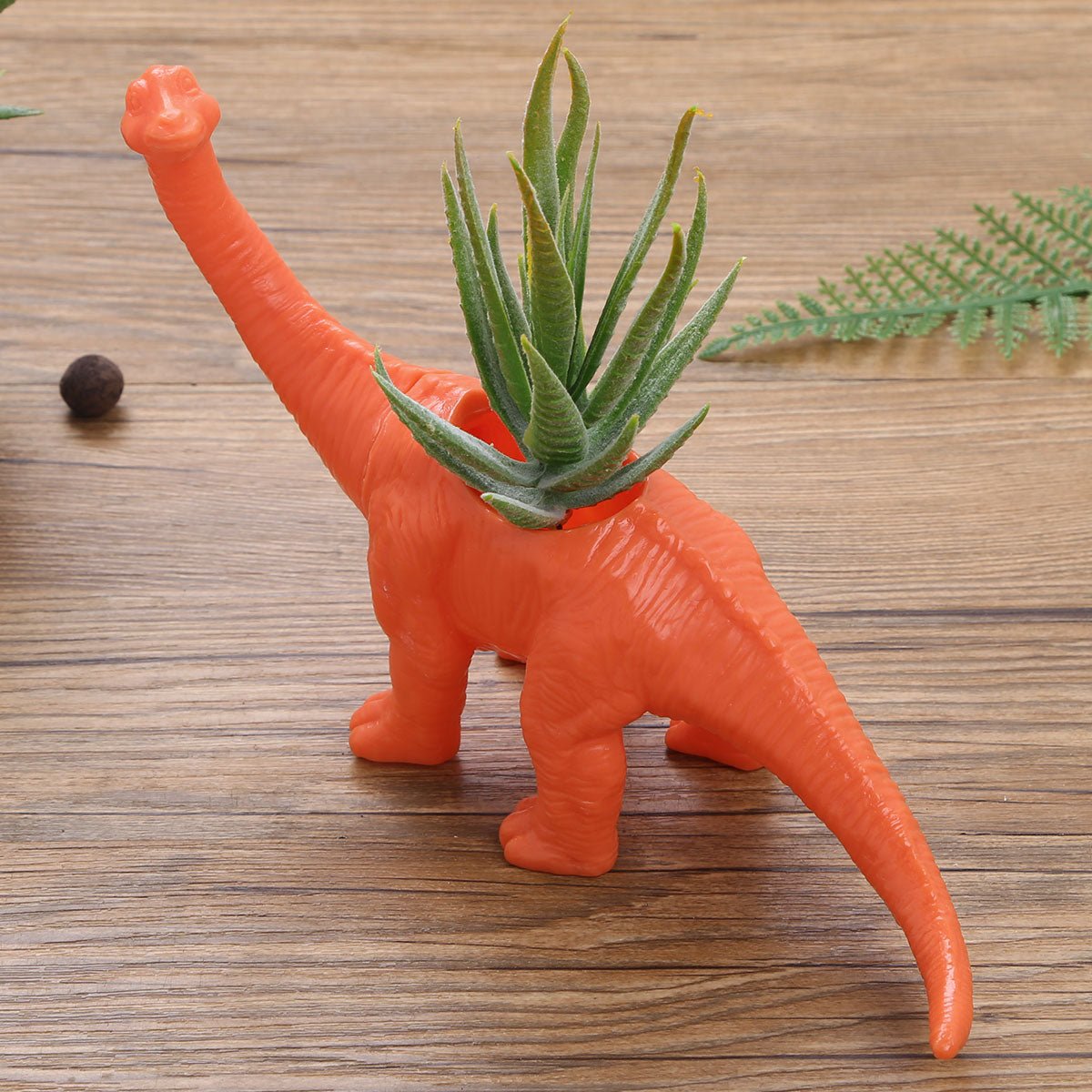 Heller & Bunter Dinosaurier Sukkulente Blumentopf