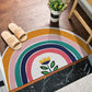 Frendorf | Matopia Regenbogen-Fußmatte | Farbenfrohes Design | Waschbar | Rutschfeste Türmatte