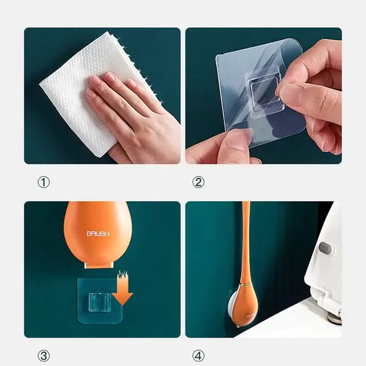 Elegante und hygienische WC-Bürste aus Silikon - SmartBrush