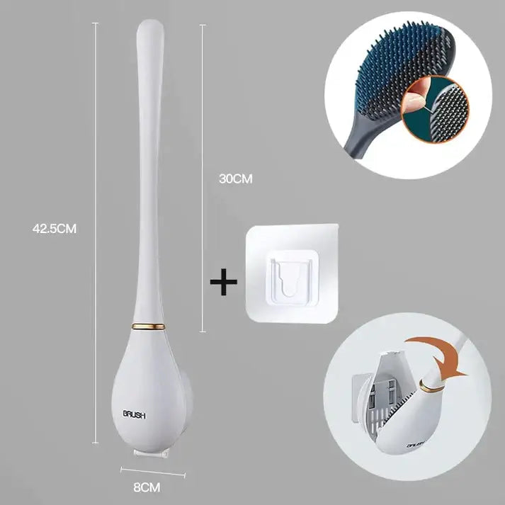 Elegante und hygienische WC-Bürste aus Silikon - SmartBrush