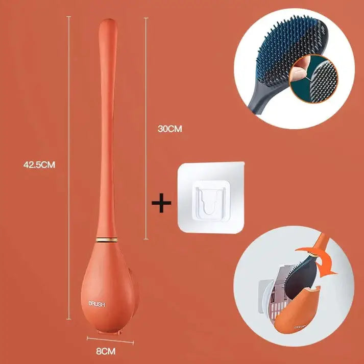 Elegante und hygienische WC-Bürste aus Silikon - SmartBrush