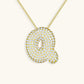 Frendorf | Bubble Initial-Diamant-Halskette
