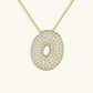 Frendorf | Bubble Initial-Diamant-Halskette