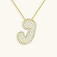 Frendorf | Bubble Initial-Diamant-Halskette