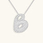 Frendorf | Bubble Initial-Diamant-Halskette