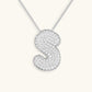 Frendorf | Bubble Initial-Diamant-Halskette