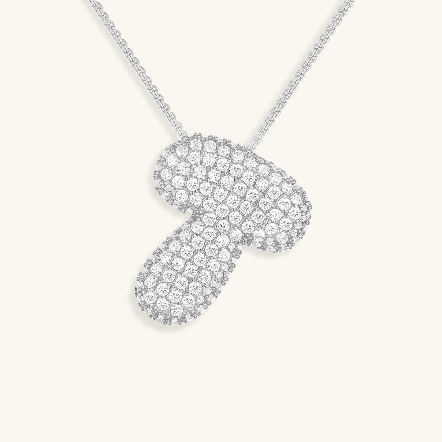 Frendorf | Bubble Initial-Diamant-Halskette