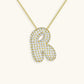 Frendorf | Bubble Initial-Diamant-Halskette