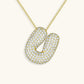 Frendorf | Bubble Initial-Diamant-Halskette