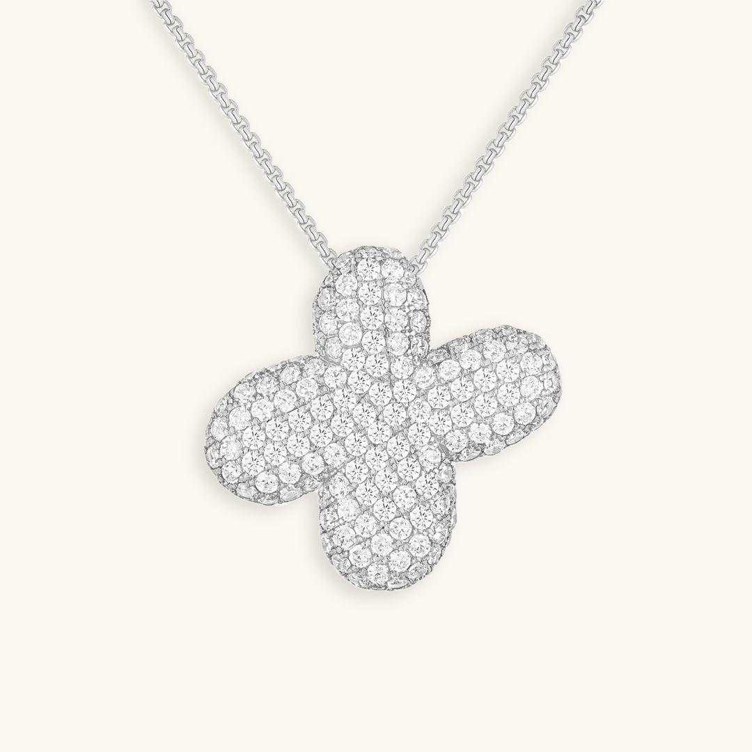 Frendorf | Bubble Initial-Diamant-Halskette