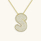 Frendorf | Bubble Initial-Diamant-Halskette