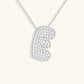 Frendorf | Bubble Initial-Diamant-Halskette