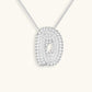 Frendorf | Bubble Initial-Diamant-Halskette