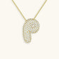 Frendorf | Bubble Initial-Diamant-Halskette