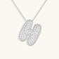 Frendorf | Bubble Initial-Diamant-Halskette