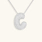 Frendorf | Bubble Initial-Diamant-Halskette