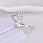 Frendorf | Alphabet-Strass-Silberring