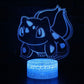 Lampe 3D Pokémon Bisasam
