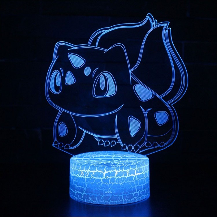 Lampe 3D Pokémon Bisasam