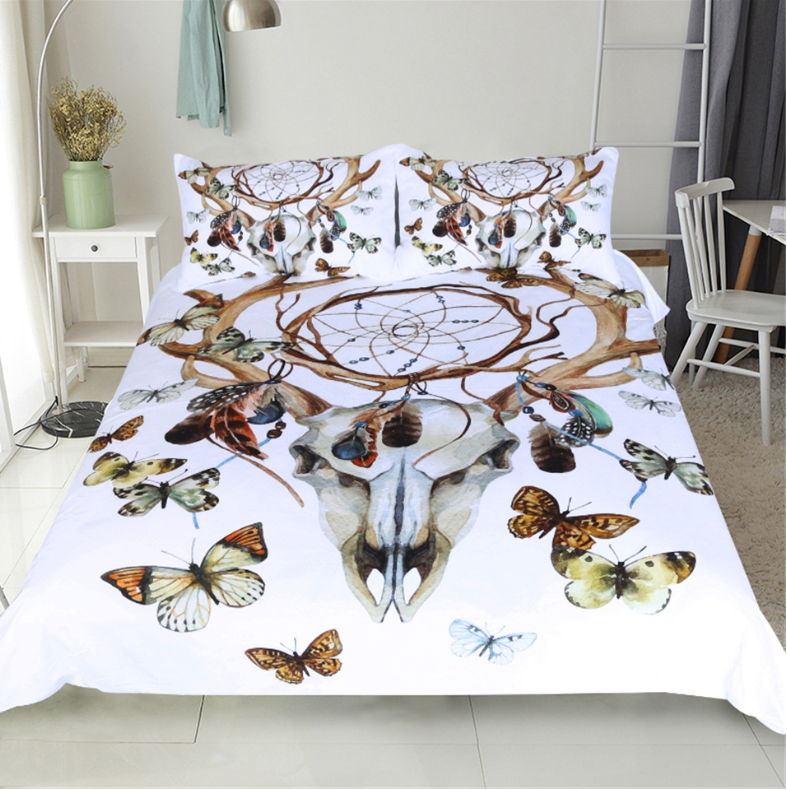 Frendorf | Bettwäsche mit Bettbezug, Laken und Kissenbezug