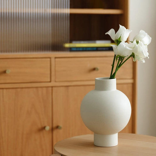 Frendorf | Serenity Curve Vase – Elegantes minimalistisches Design mit glatter, geschwungener Silhouette