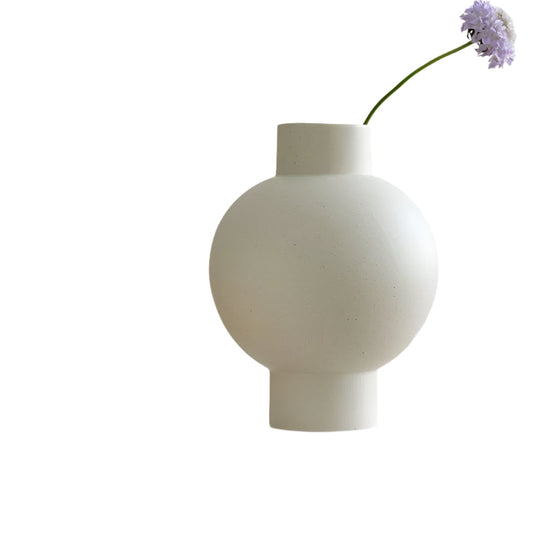 Frendorf | Serenity Curve Vase – Elegantes minimalistisches Design mit glatter, geschwungener Silhouette
