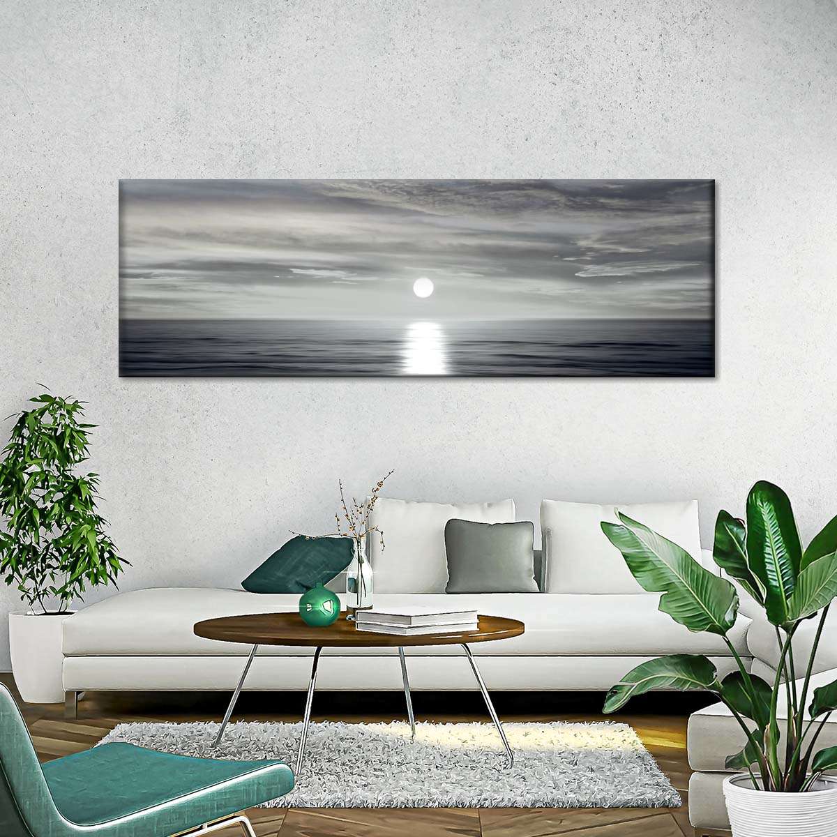 Frendorf | Sonnenlicht-Horizont I Wandkunst