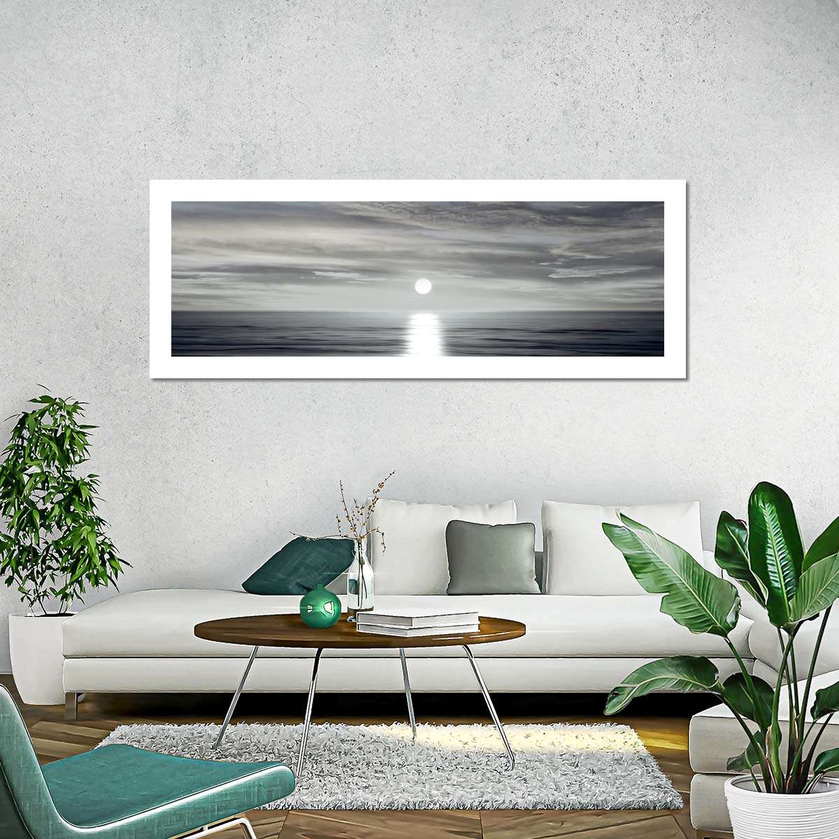 Frendorf | Sonnenlicht-Horizont I Wandkunst