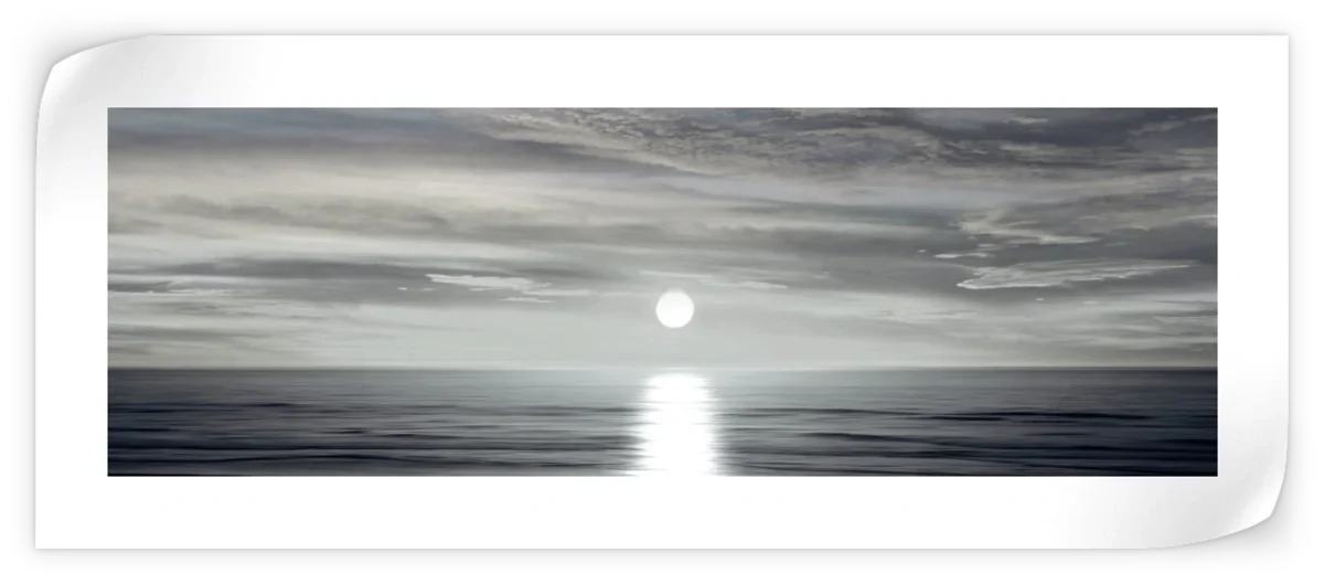 Frendorf | Sonnenlicht-Horizont I Wandkunst