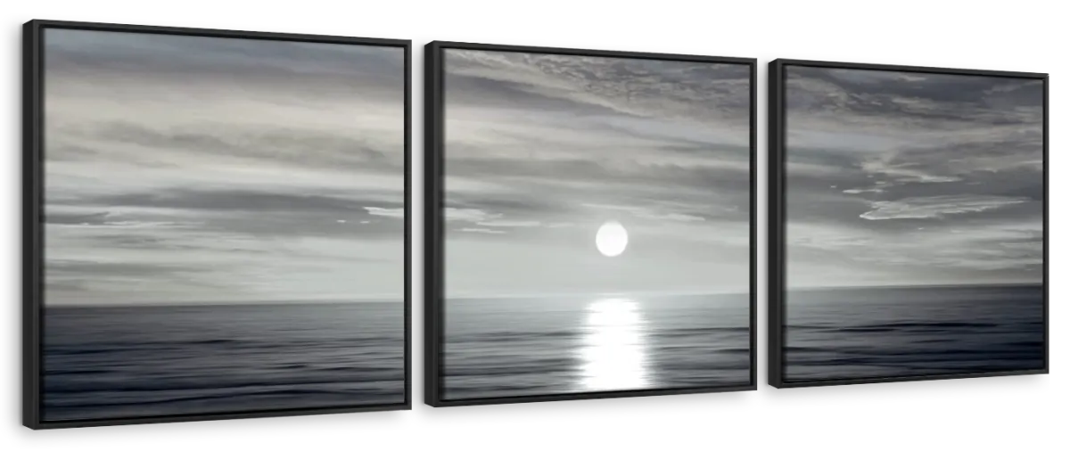 Frendorf | Sonnenlicht-Horizont I Wandkunst