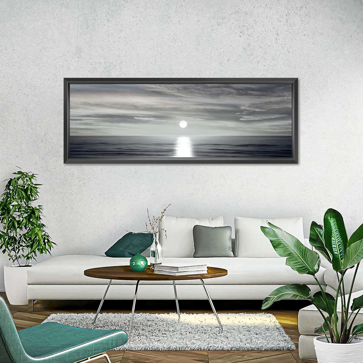 Frendorf | Sonnenlicht-Horizont I Wandkunst