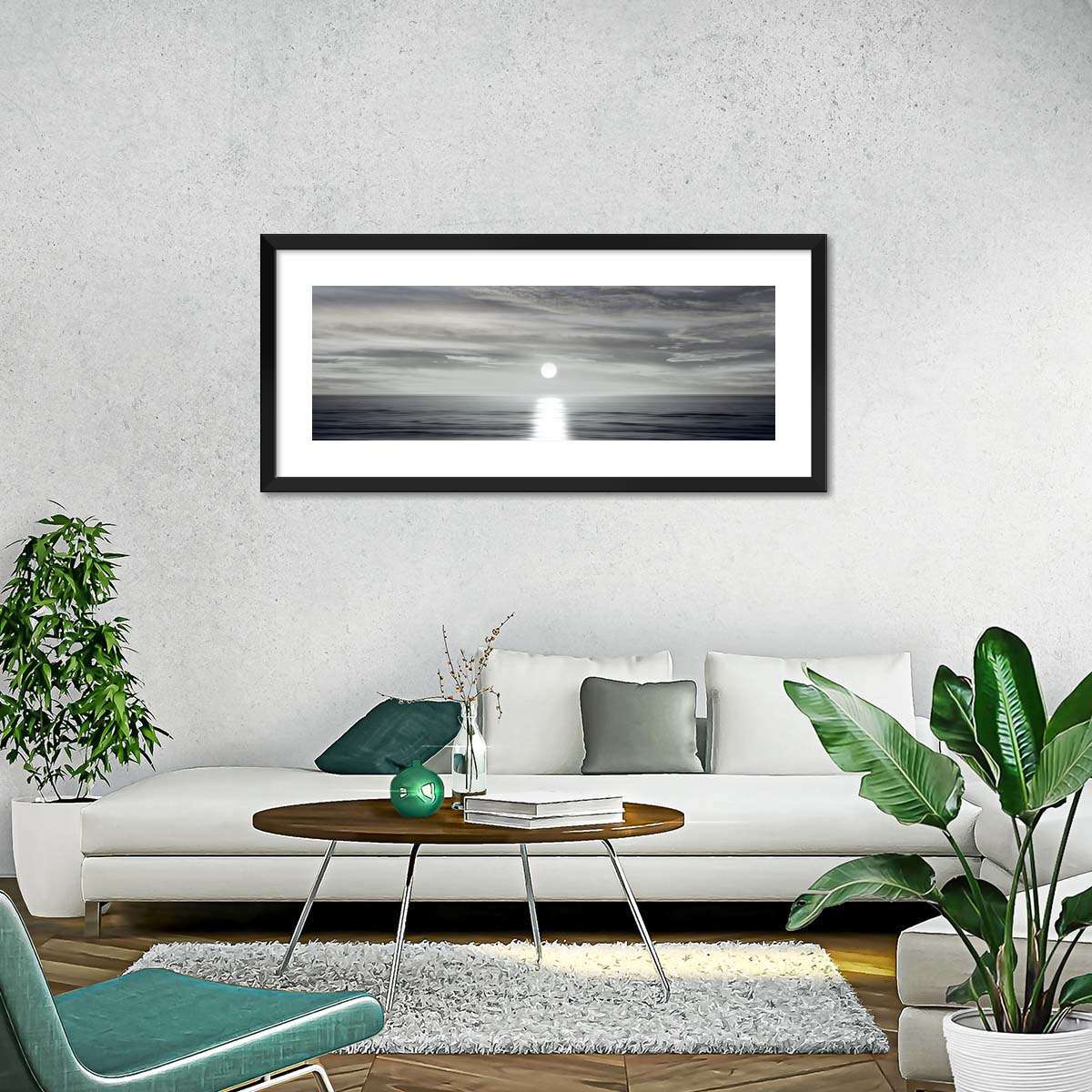 Frendorf | Sonnenlicht-Horizont I Wandkunst