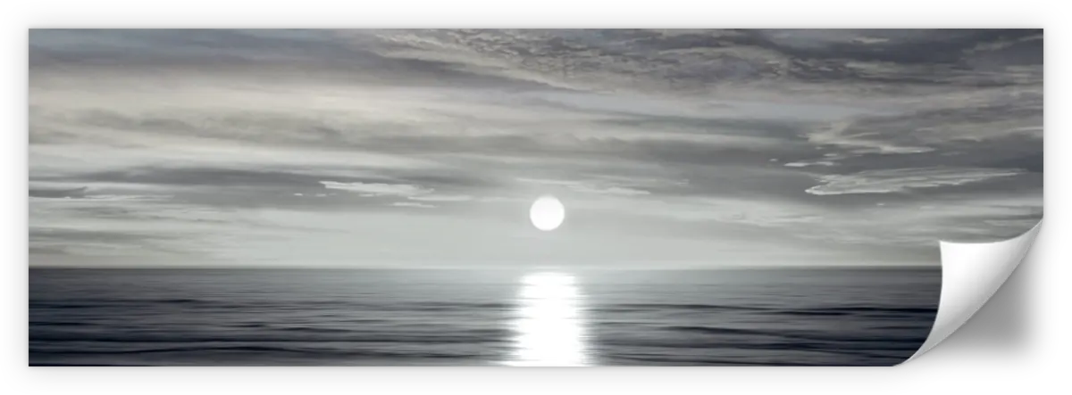 Frendorf | Sonnenlicht-Horizont I Wandkunst