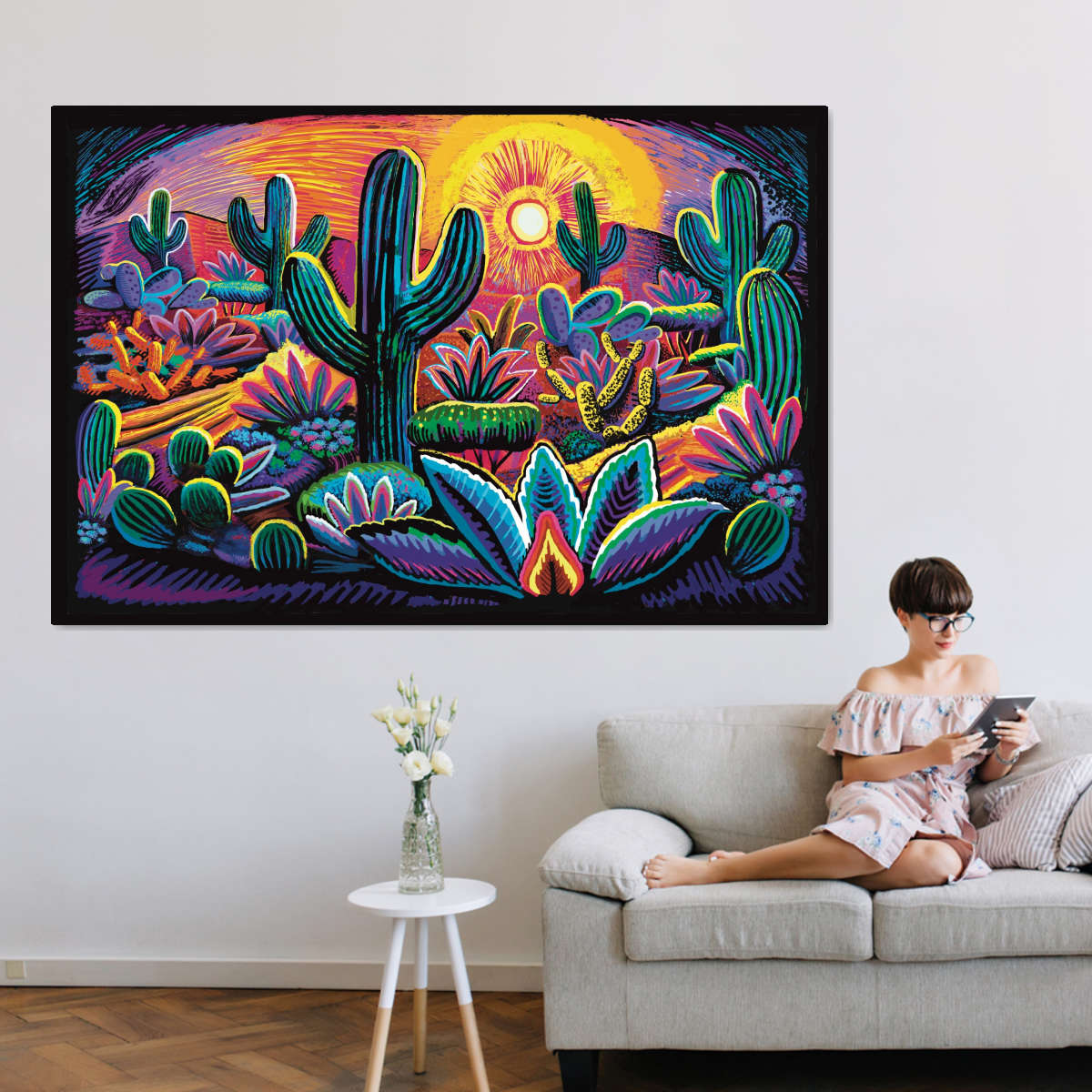 Frendorf | Kerze im Himmel Wandkunst