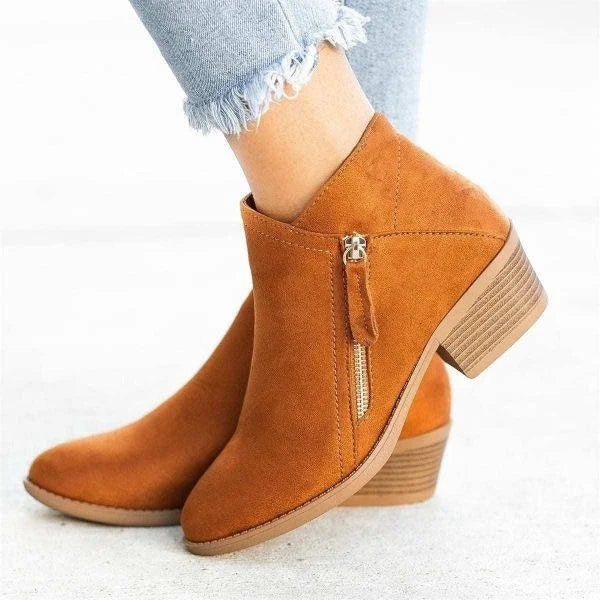 Frendorf | Orthopädische Damenstiefel aus Leder