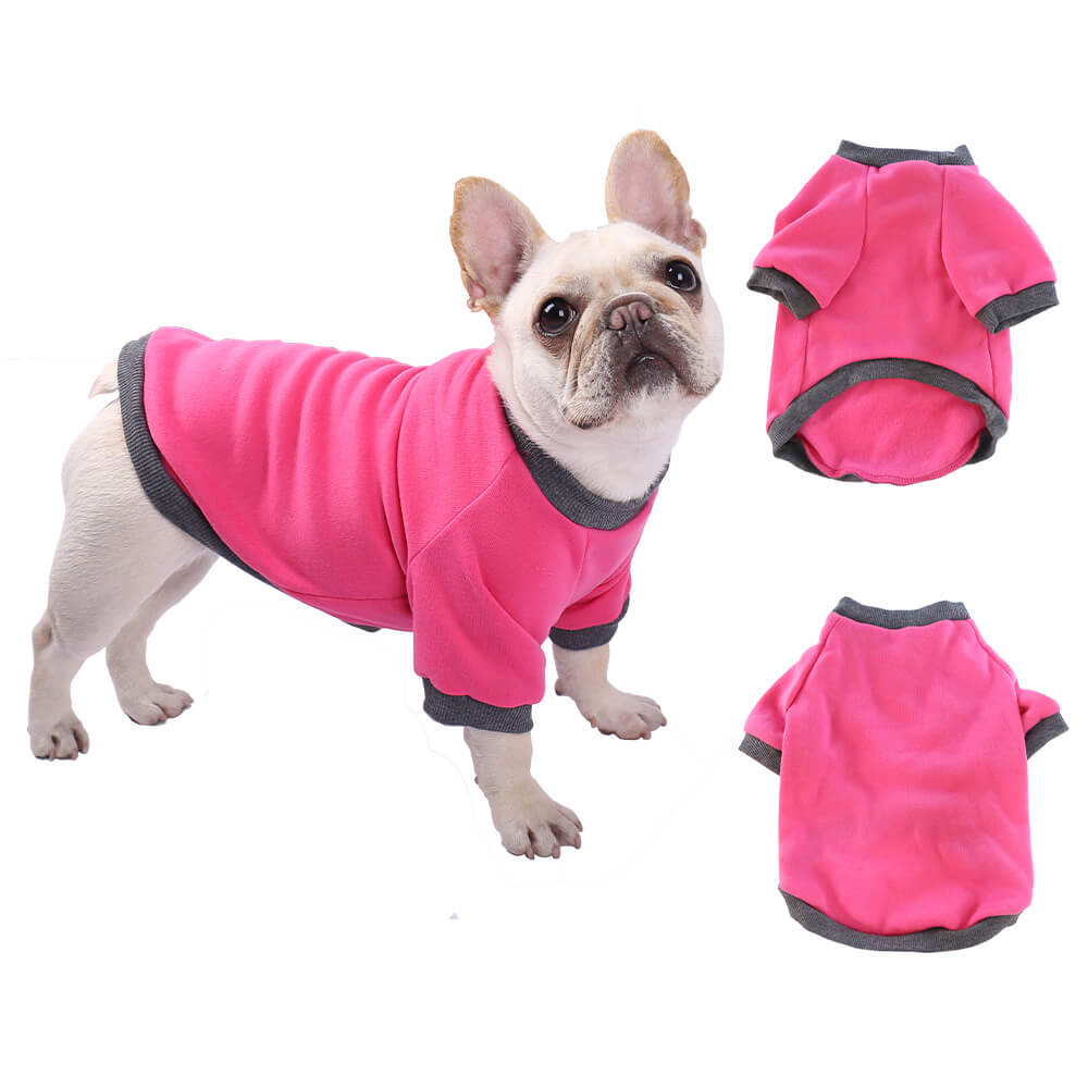 Basic Solid Color Hundeshirt – Bequem und klassisch für den täglichen Gebrauch
