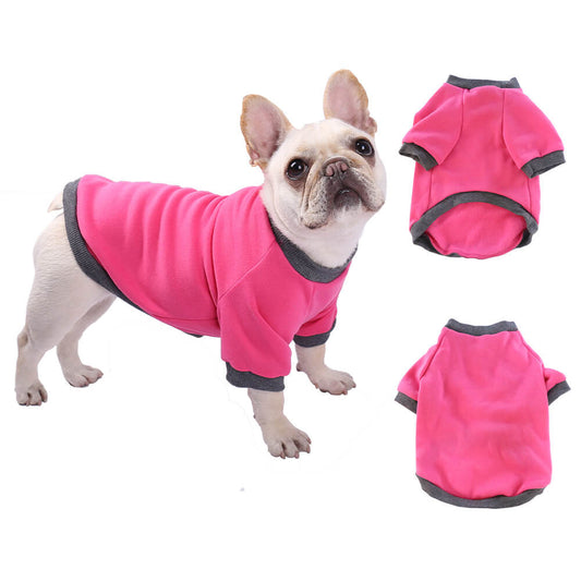Basic Solid Color Hundeshirt – Bequem und klassisch für den täglichen Gebrauch