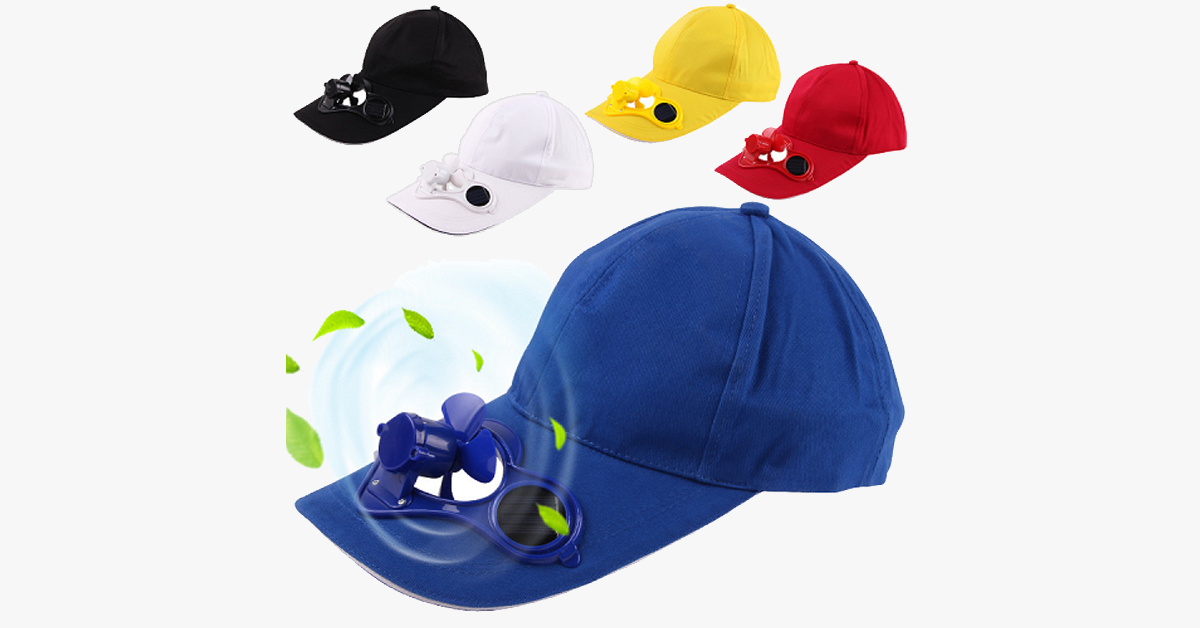 Frendorf | Solar Powered Cooling Fan Hat