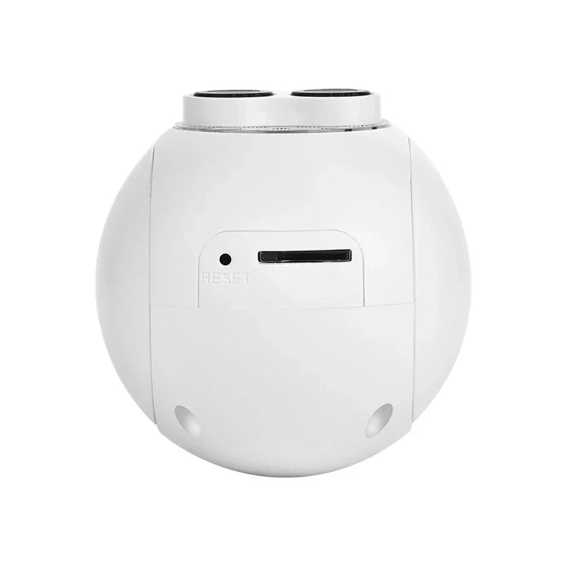 5X Zoom 2MP WiFi PTZ Glühbirnenkamera mit Nachtsicht, Audio Gegensprechanlage & Alarm-Fernbedienung