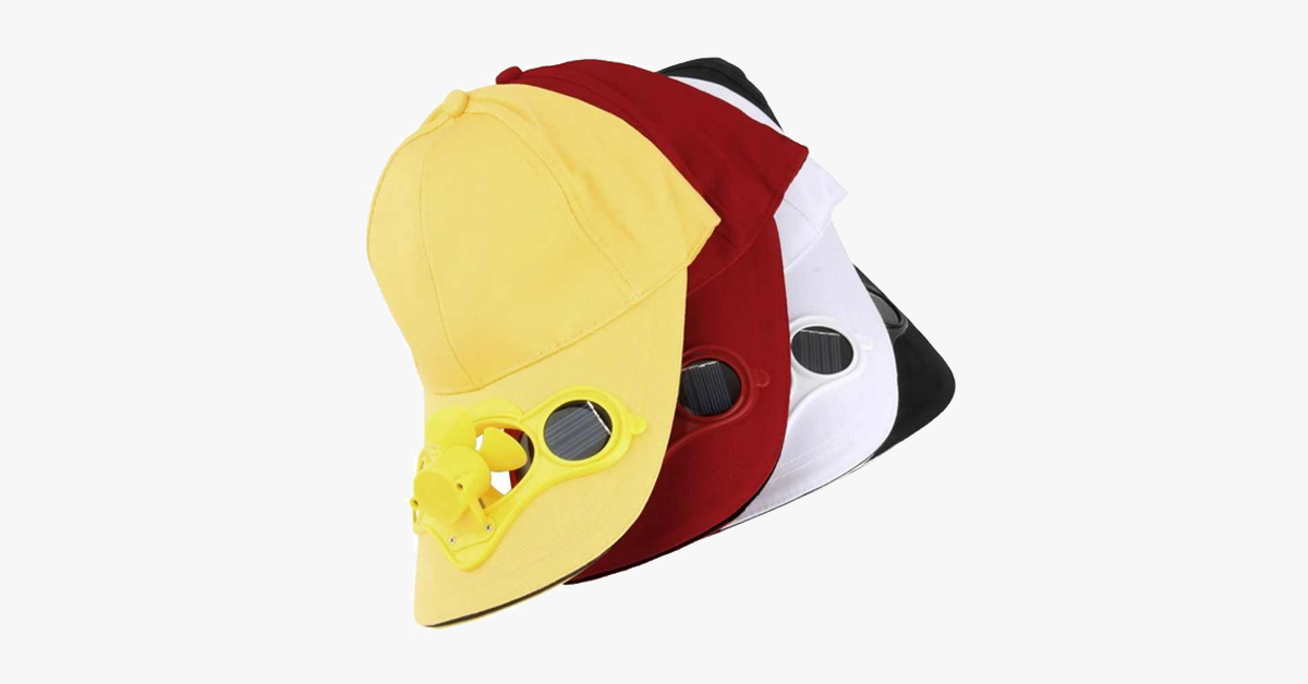 Frendorf | Solar Powered Cooling Fan Hat