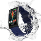 Frendorf | Smart Armband 3-Kanal-EKG Blutdruck Blutsauerstoff Blutzucker Schlaferkennung