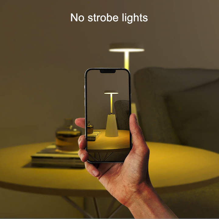 Frendorf | LumeFlex Kabellose LED Tischleuchte | Flexibles Design | Modernes Ambiente | Leselampe & Stimmungslicht